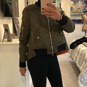 veronica beard bomber jacket